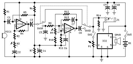 Telephone call Voice Changer