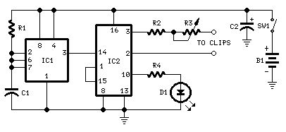electrical stimulator circuit diagram maker online for student