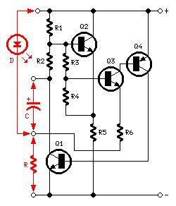 1.5V LED Flasher Oscillators