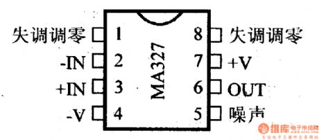 MA327 high-precision op amp and its pin main characteristics