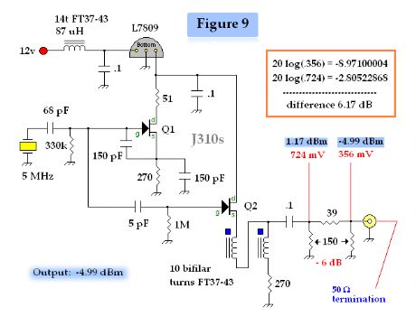 5 MHz JFET Low Noise Oscillator