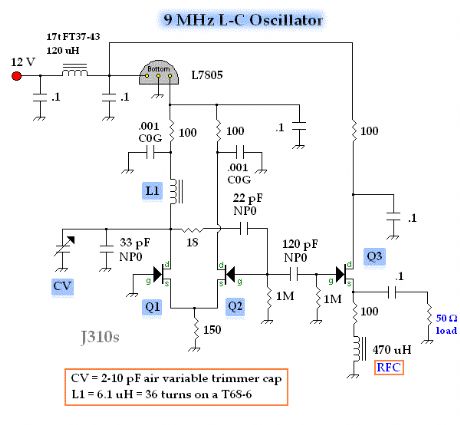 Wide Range L- C Oscillator