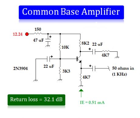 common base amplifier 2