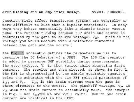 JFET BIASING TUTORIAL