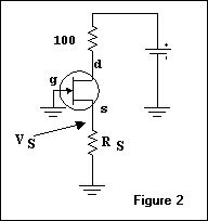 Basic behavior of an N-Channel depletion mode JFET