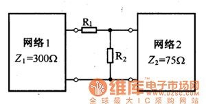 Impedance matching circuit diagram