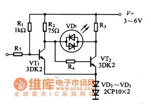 Pulse discrimination circuit diagram