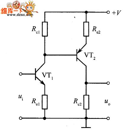 The level shift circuit diagram completed by PNP transistors