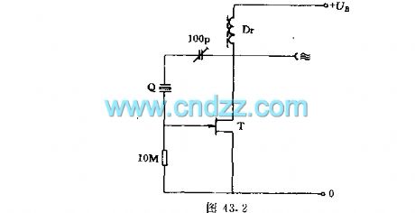 Simple single field-effect transistor oscillator circuit