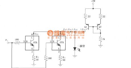 High-speed current driver composed of two wideband transconductance op amp and buffer OPA660