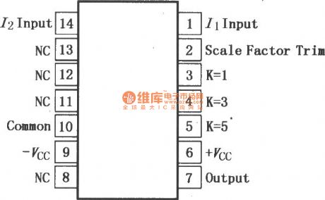 Precision logarithmic and logarithmic ratio amplifier LOG100