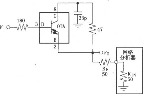 Voltage buffer circuit with twice of output current composed of broadband transconductance op amp and buffer OPA660
