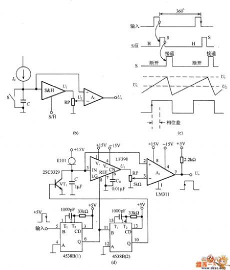 Phase adjustable circuit diagram