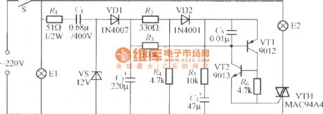 Single-switch multi-light control circuit (1)