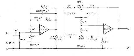 RIAA preamplifier CA3410