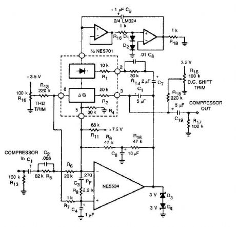 High fidelity amplifier circuit