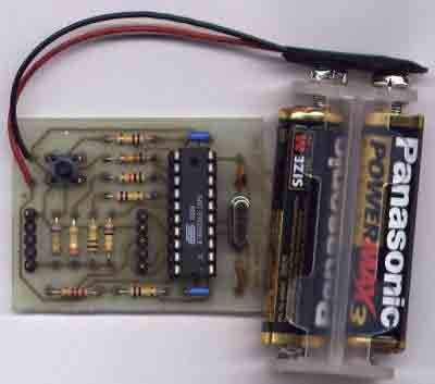 AVR Microcontroller Digital Clock with ATtiny 2313