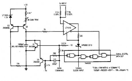 10 Bit A-D converter circuit