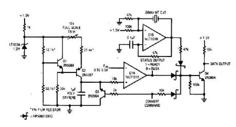 A/D Converter with LT1018