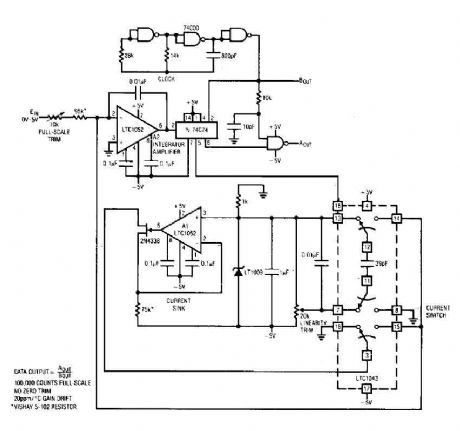16 bit Analogue to Digital Converter LTC1052
