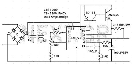 0-30 Volts / 2,5A Variable Power Supply