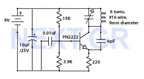 TV and FM jammer schematic