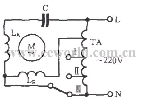 Auto - primary and secondary windings different voltage buck governor circuit