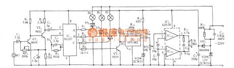 The voice control flowing Lantern associated with many famous songs circuit ( 5G167 )