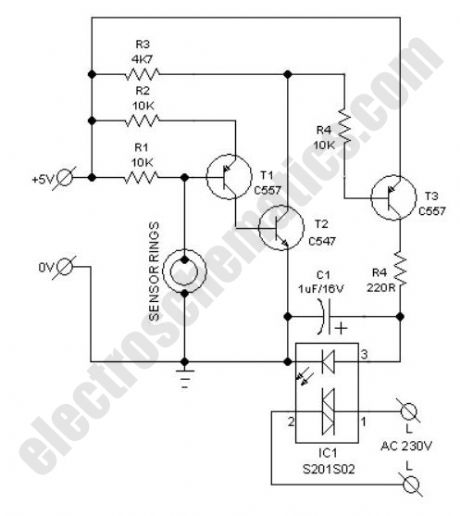 Water Switch Sensor Circuit