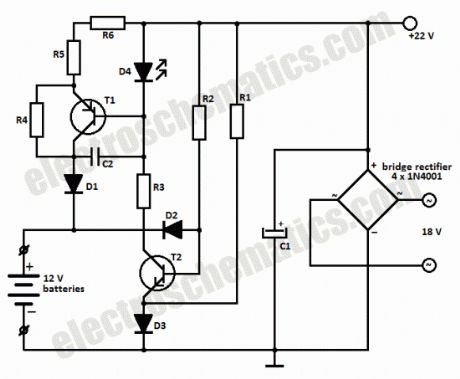 12V Battery charger circuit
