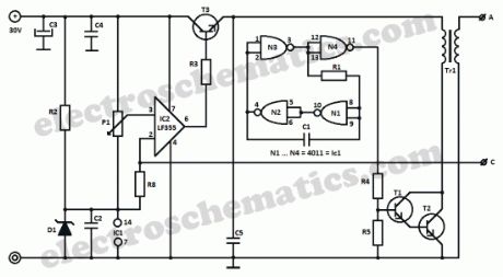 High Voltage Converter Circuit