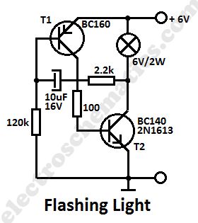 Flashing Light Circuit