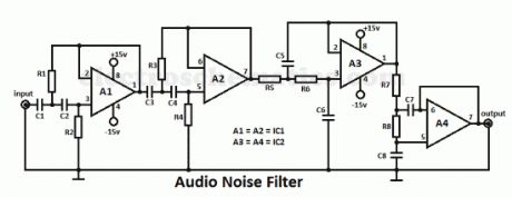 Audio Noise Filter circuit