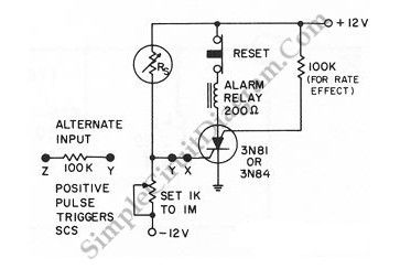 General Purpose Alarm Circuit for Resistive Sensor
