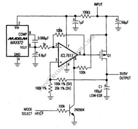 Three Cells Produce Regulated 3V – 3.3V