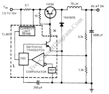 Variable Frequency Switch Mode Regulator