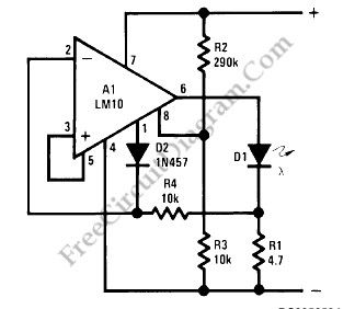 LM10 Battery Voltage Threshold Indicator