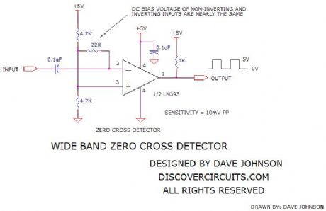 WIDE BAND ZERO CROSS DETECTOR
