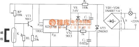 Gated automatic lamp circuit (3)