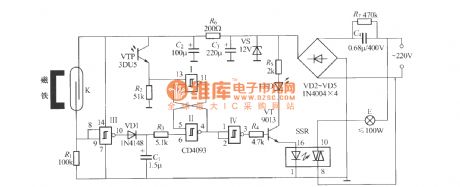 Gated automatic lamp circuit (2)