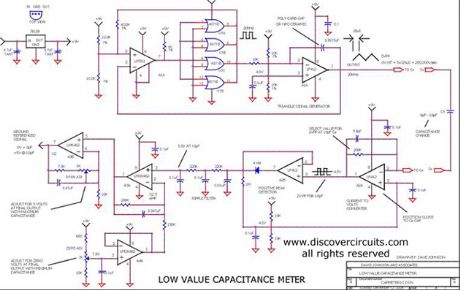 Low Value Capacitance Meter