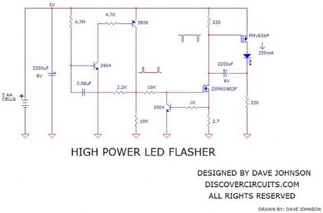 High Power LED Flasher  August 3, 2008