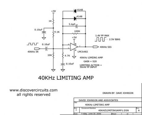 40KHz Limiting Amp