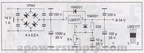 Simple 12V DC Power Supply Circuits