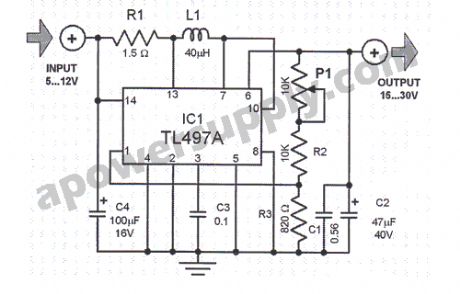 TL497A Voltage Converter