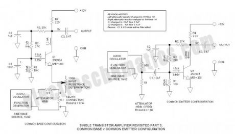 Single Transistor Amplifier Revisited – Part 3