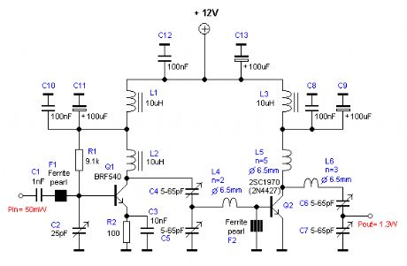 1.3W Power Amplifier