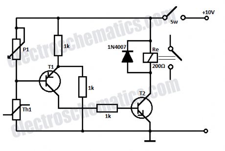 Temperature Relay Circuits