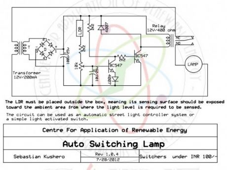 light circuit with switch