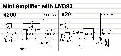 Mini Amplifier with LM386